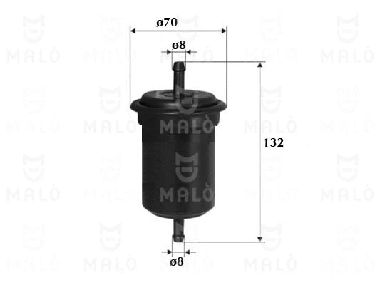 Filtre à carburant AKRON-MALÒ 1520202