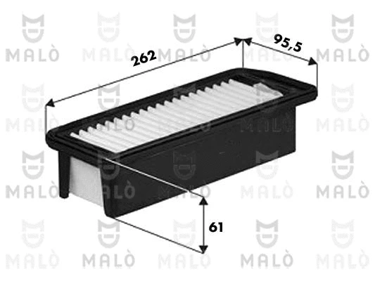 Filtre à air AKRON-MALÒ 1500648