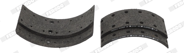 Kit de garnitures de frein, frein à tambour FERODO K15742.1-F3549