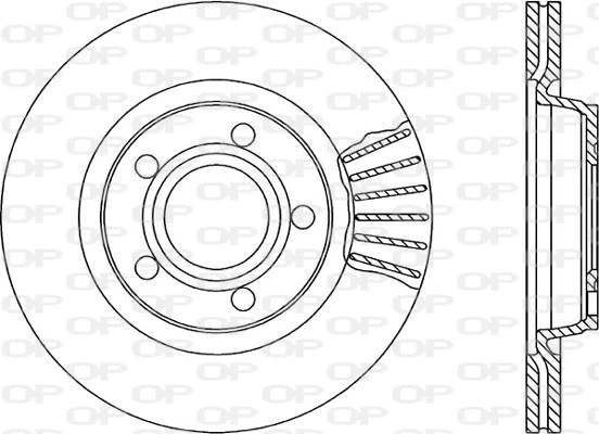 Disque de frein OPEN PARTS BDR1731.20