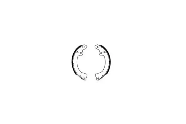 Jeu de mâchoires de frein E.T.F. 09-0129
