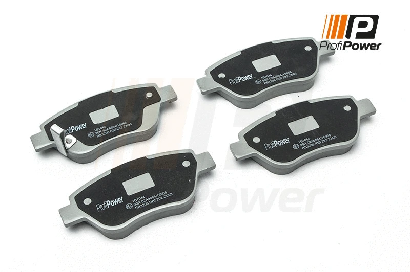 Kit de plaquettes de frein, frein à disque ProfiPower 1B1044