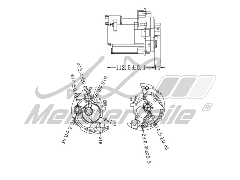 Filtre à carburant A.Z. Meisterteile AZMT-41-020-1444