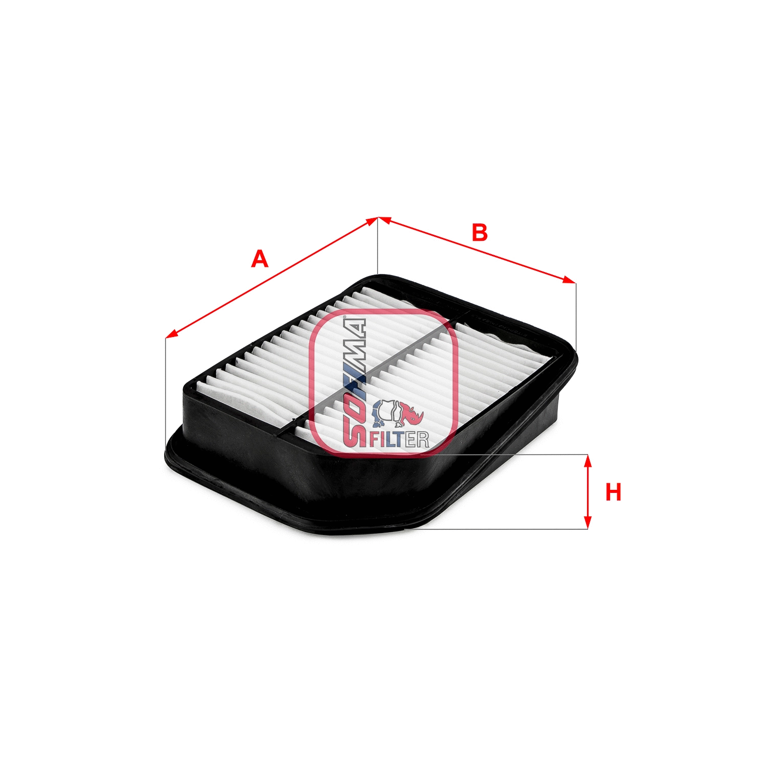 Filtre à air SOFIMA S 3725 A