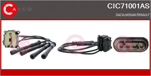 Bobine d'allumage CASCO CIC71001AS