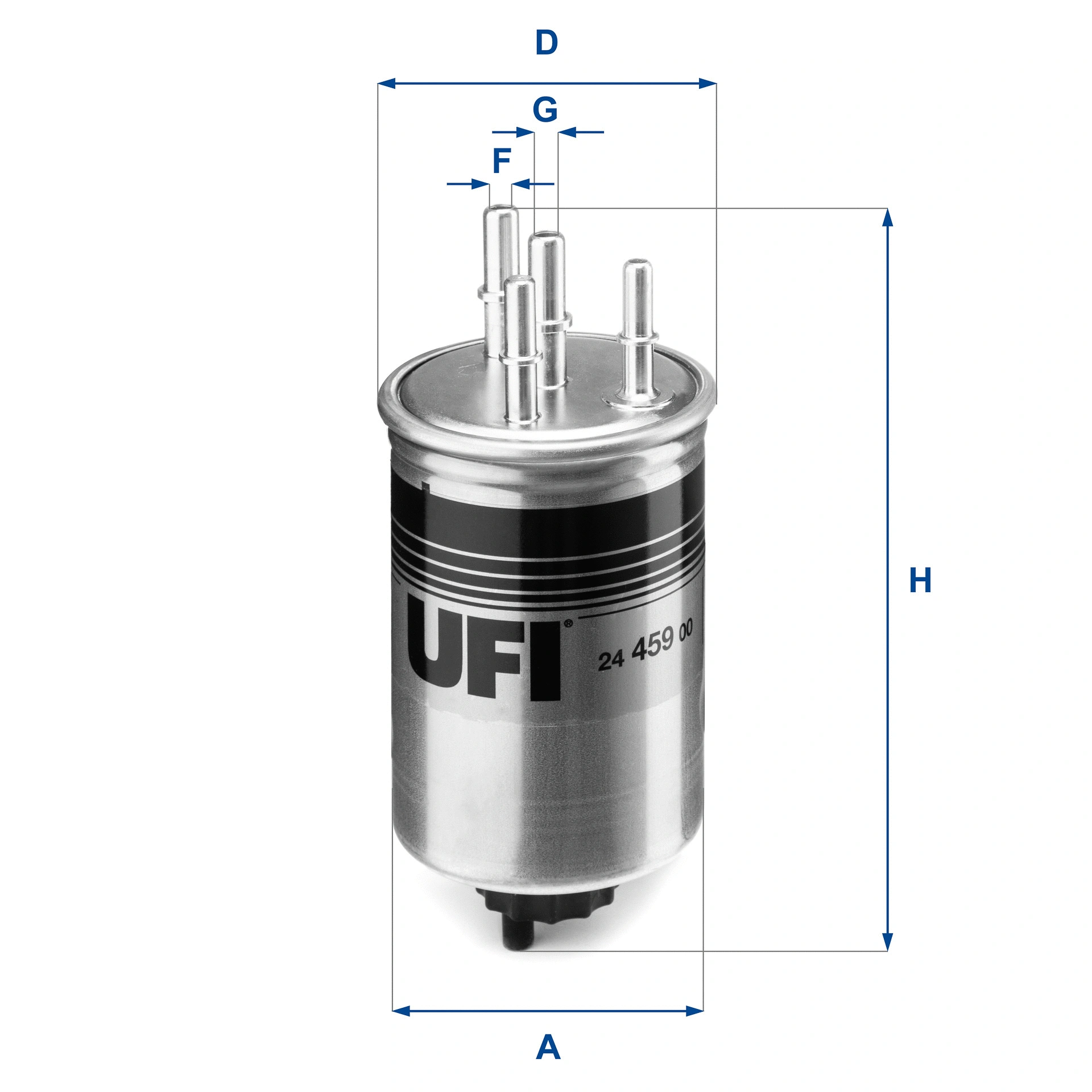 Filtre à carburant UFI 24.459.00