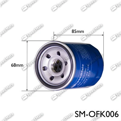 Filtre à huile SpeedMate SM-OFK006