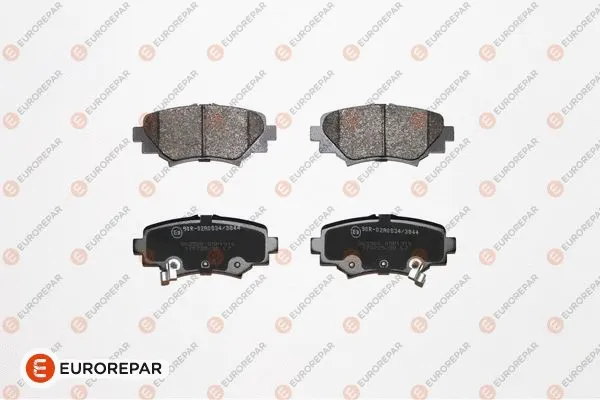 Kit de plaquettes de frein, frein à disque EUROREPAR 1675991180