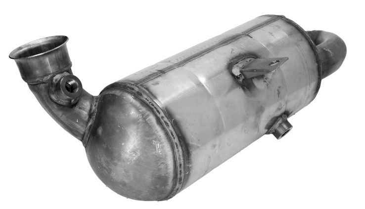 Filtre à particules / à suie, échappement NOVAK 18.013.FCSiC