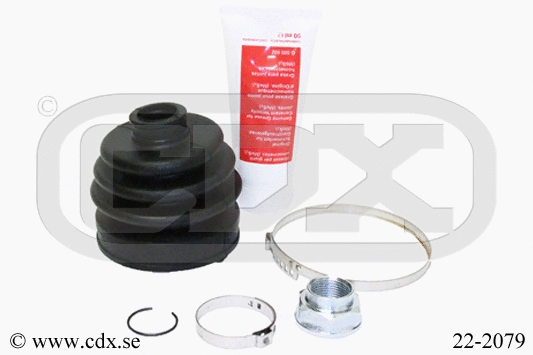 Jeu de joints-soufflets, arbre de commande CDX 22-2079