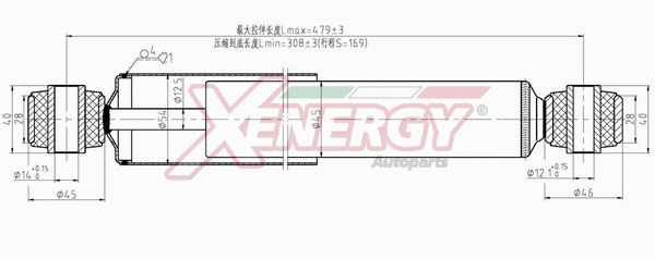 Amortisseur AP XENERGY X457344
