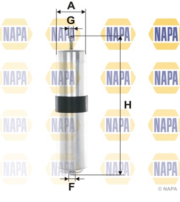 Filtre à carburant NAPA NFF2086