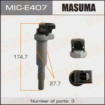 Bobine d'allumage MASUMA MIC-E407
