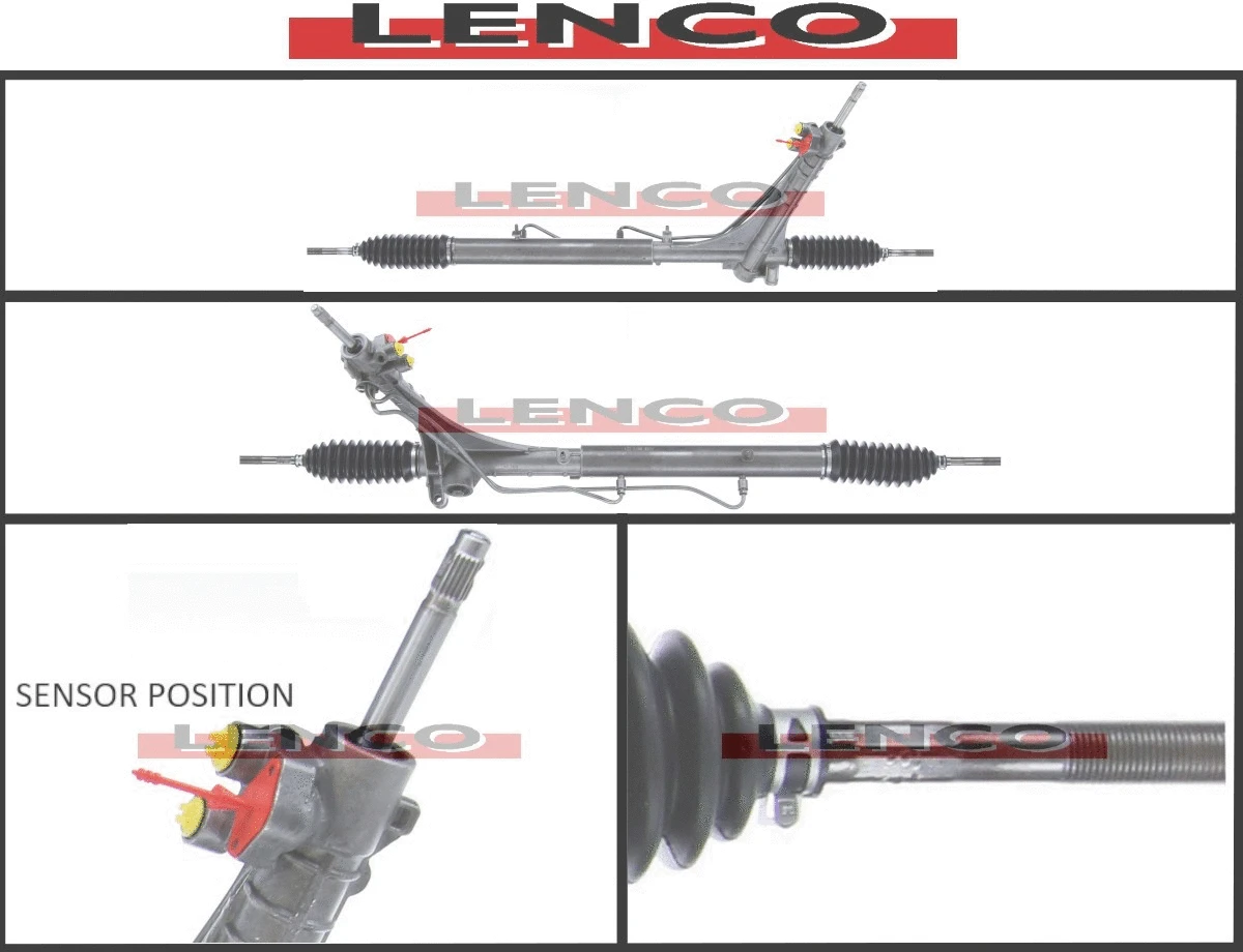 Crémaillère de direction LENCO SGA073L