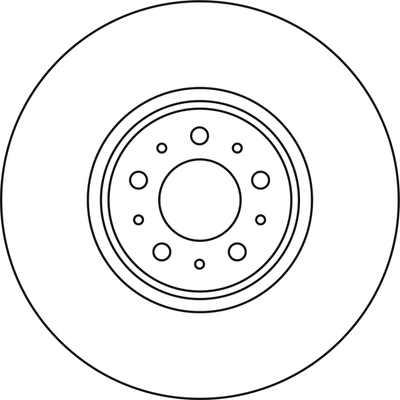 Disque de frein ABTEX BD1154V