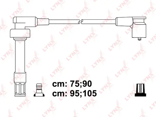 Kit de câbles d'allumage LYNXAUTO SPC1412
