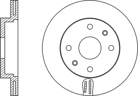 Disque de frein FIT FR0240V