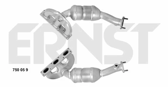 Catalyseur en coude ERNST 750059