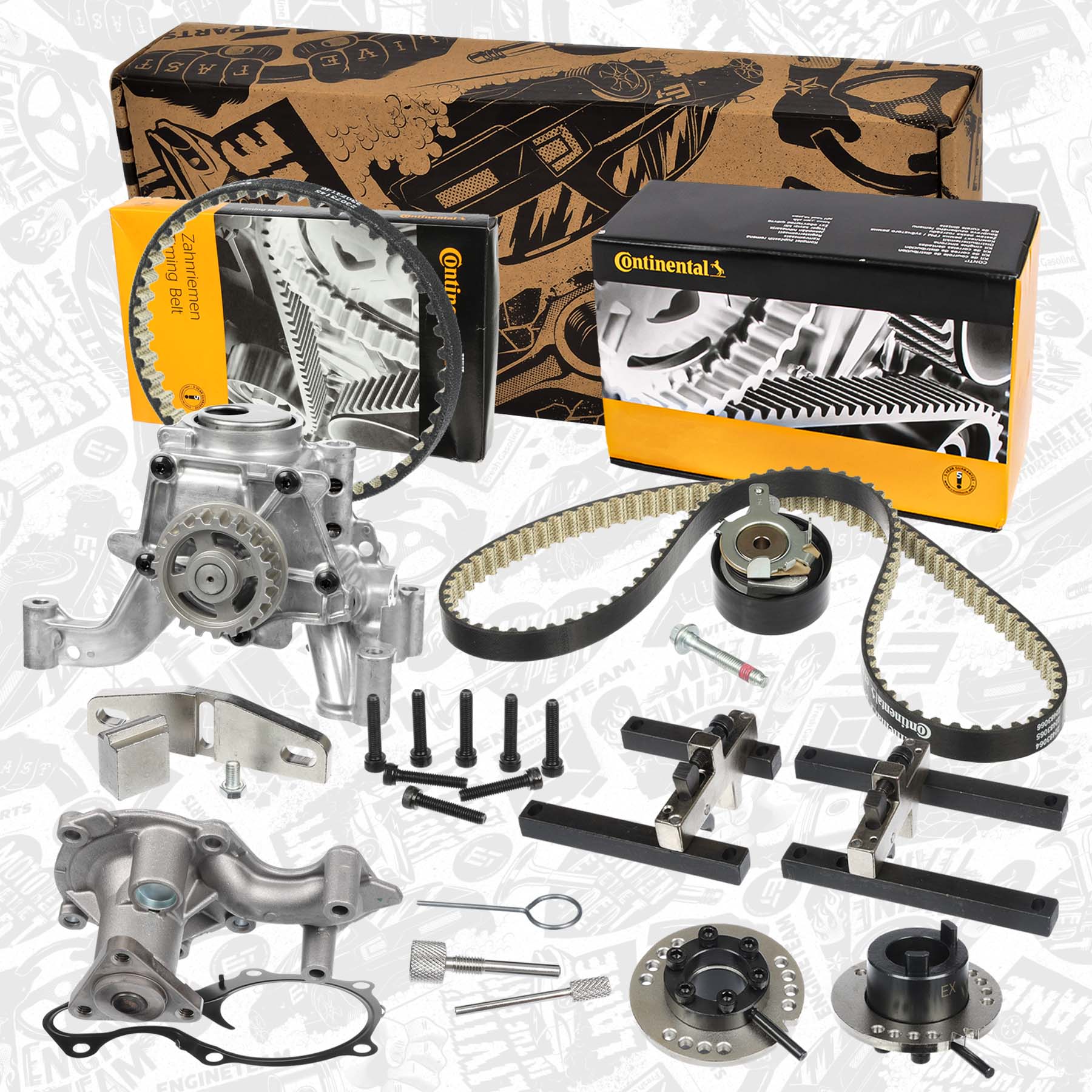 Kit de courroie crantée ET ENGINETEAM RM0020VR2