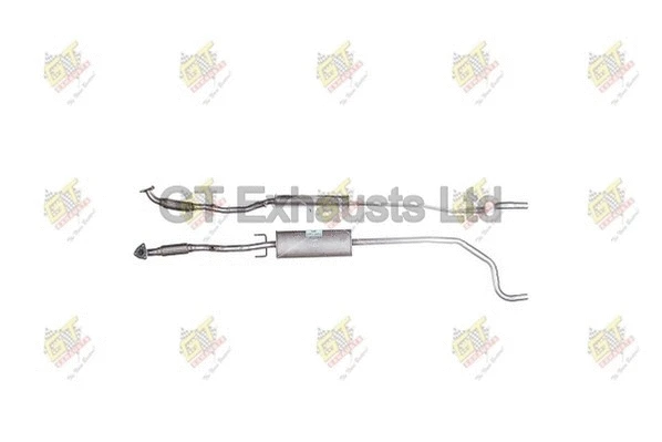 Silencieux central GT Exhausts GGM559