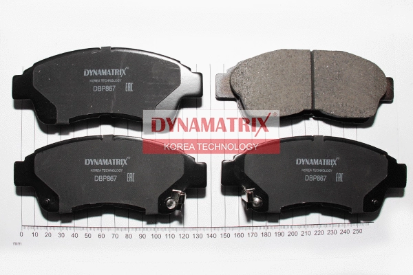 Kit de plaquettes de frein, frein à disque DYNAMATRIX DBP867