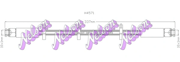 Flexible de frein KAWE H4571