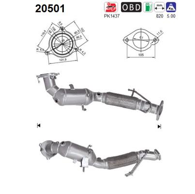 Catalyseur AS 20501