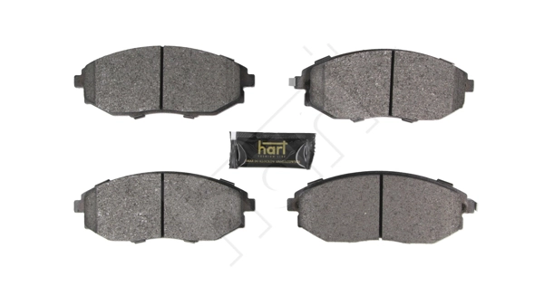 Kit de plaquettes de frein, frein à disque HART 261 760