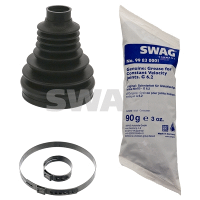 Jeu de joints-soufflets, arbre de commande SWAG 70 10 0641