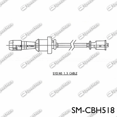 Kit de câbles d'allumage SpeedMate SM-CBH518