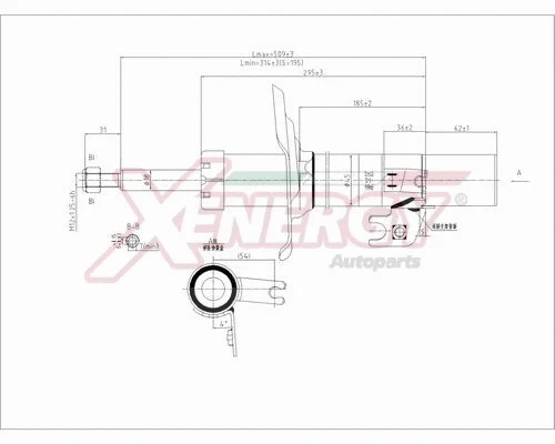 Amortisseur AP XENERGY X807332