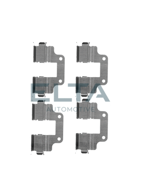 Kit d'accessoires, plaquette de frein à disque ELTA AUTOMOTIVE EA8710
