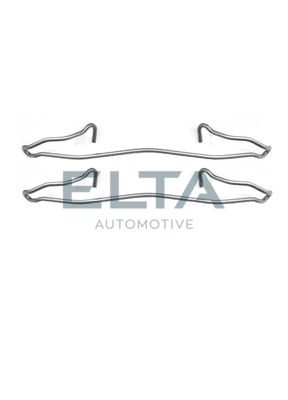 Kit d'accessoires, plaquette de frein à disque ELTA AUTOMOTIVE EA8571