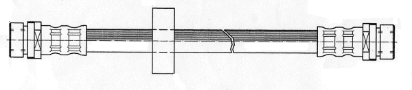 Flexible de frein CEF 511687