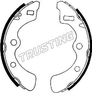 Jeu de mâchoires de frein TRUSTING 044.009