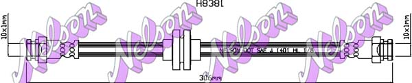 Flexible de frein KAWE H8381