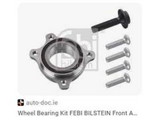 Kit de réparation, moyeu de roue ZPY 4M0 498 625A