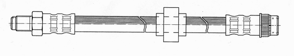 Flexible de frein CEF 511535