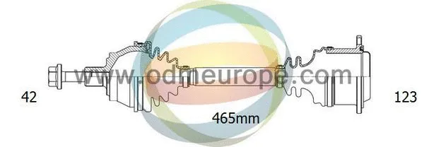 Arbre de transmission 4X4 ESTANFI EST-18-213180