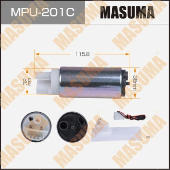 Pompe à carburant MASUMA MPU-201C
