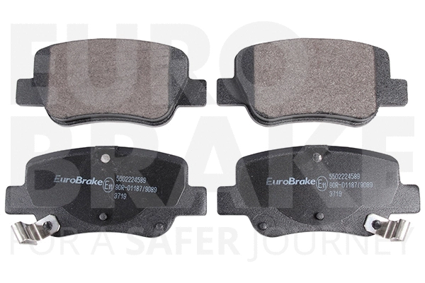 Kit de plaquettes de frein, frein à disque EUROBRAKE 5502224589