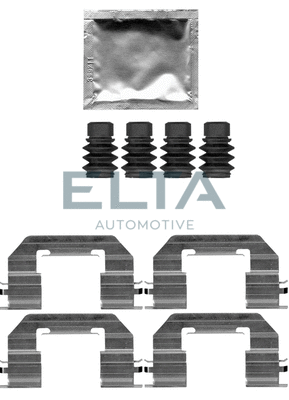 Kit d'accessoires, plaquette de frein à disque ELTA AUTOMOTIVE EA8869