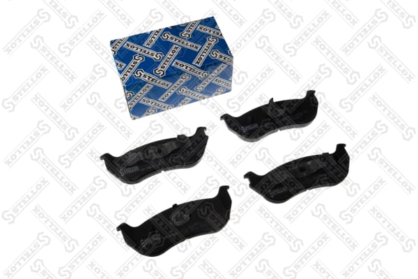 Kit de plaquettes de frein, frein à disque STELLOX 639 075B-SX