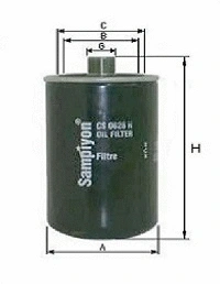Filtre à carburant SAMPIYON FILTER CS 0195 M