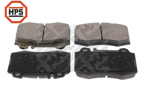 Kit de plaquettes de frein, frein à disque MAPCO 6699/1HPS