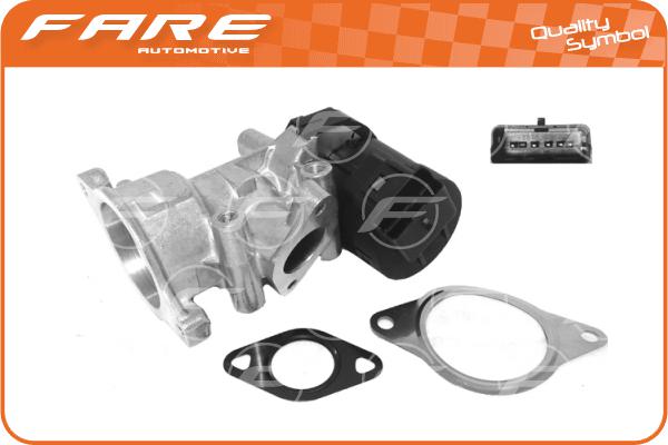 Vanne EGR, commande des gaz d'échappement FARE-CO 27268
