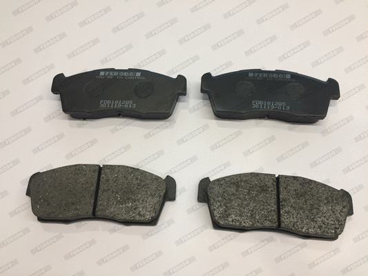 Kit de plaquettes de frein, frein à disque FERODO FDB1812QS