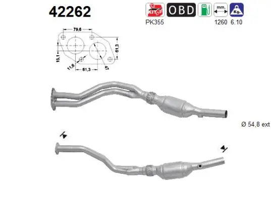 Catalyseur AS 42262