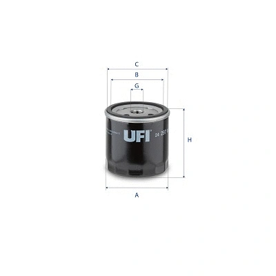 Filtre à carburant UFI 24.297.00