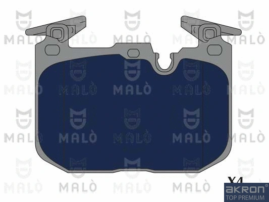 Kit de plaquettes de frein, frein à disque AKRON-MALÒ 1051209